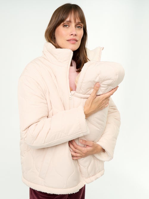 Piumino premaman trapuntato con interno in sherpa - Kiabi