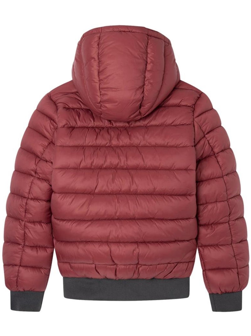 Piumino Ragazzo Pepe Jeans Bordeaux - Kiabi