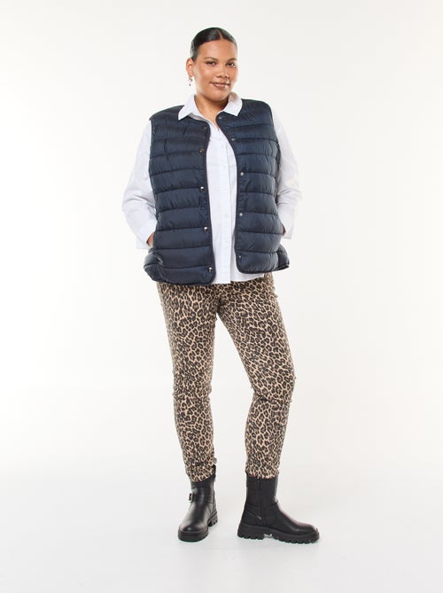 Piumino senza maniche con automatici - Kiabi