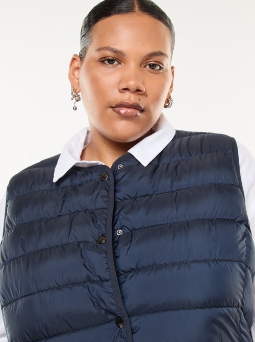 Piumino senza maniche con automatici - Kiabi