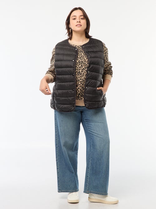 Piumino senza maniche con automatici - Kiabi