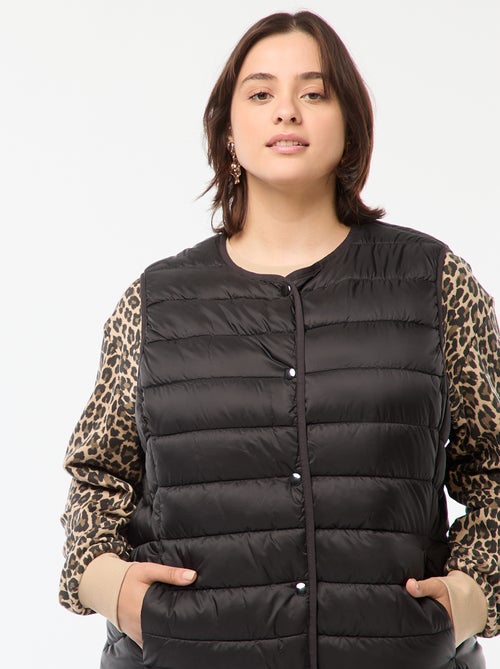 Piumino senza maniche con automatici - Kiabi