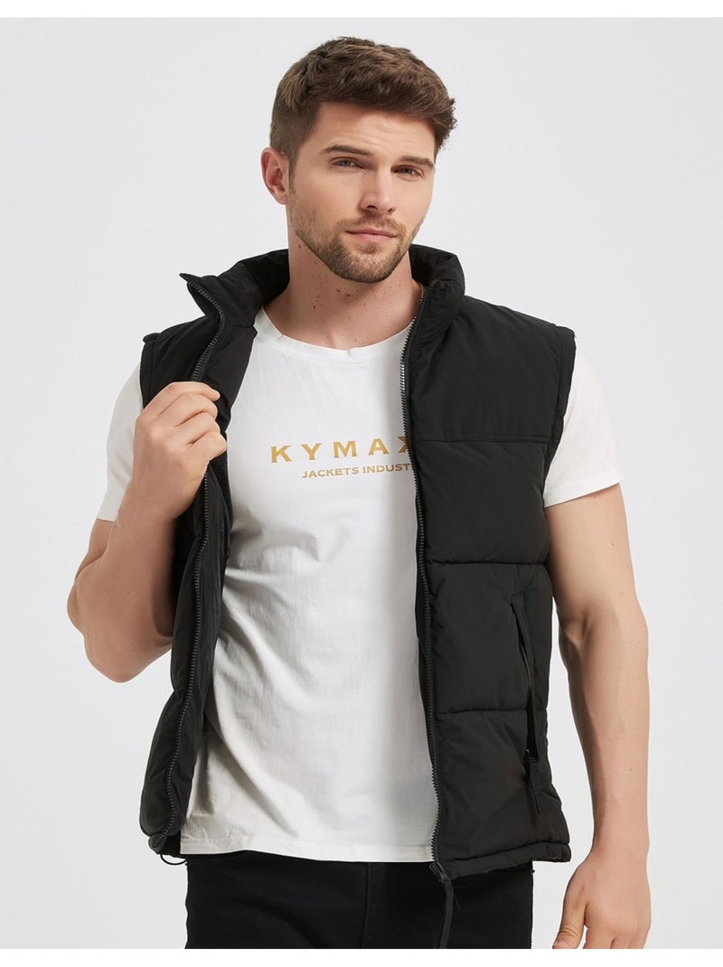 Piumino senza maniche Kebello Nero Nero - Kiabi