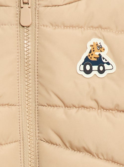 Piumino smanicato con cappuccio trapuntato - Kiabi