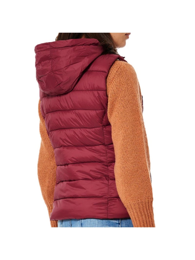 Piumino Smanicato Donna Kaporal Rosso - Kiabi
