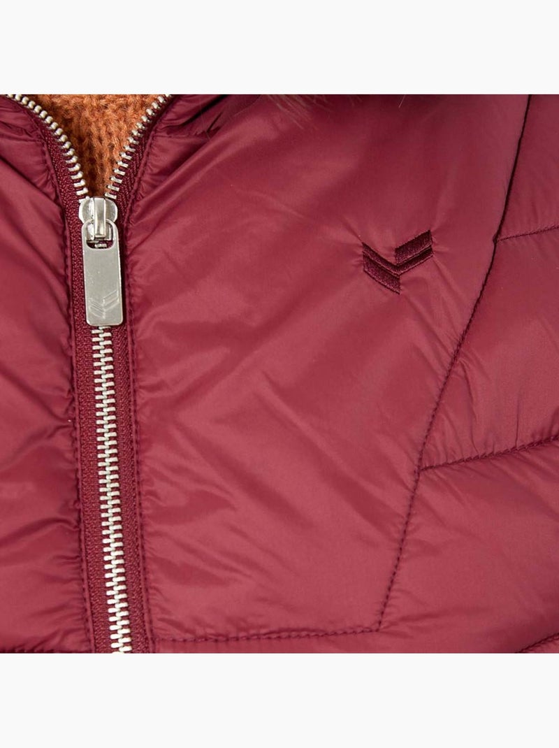 Piumino Smanicato Donna Kaporal Rosso - Kiabi
