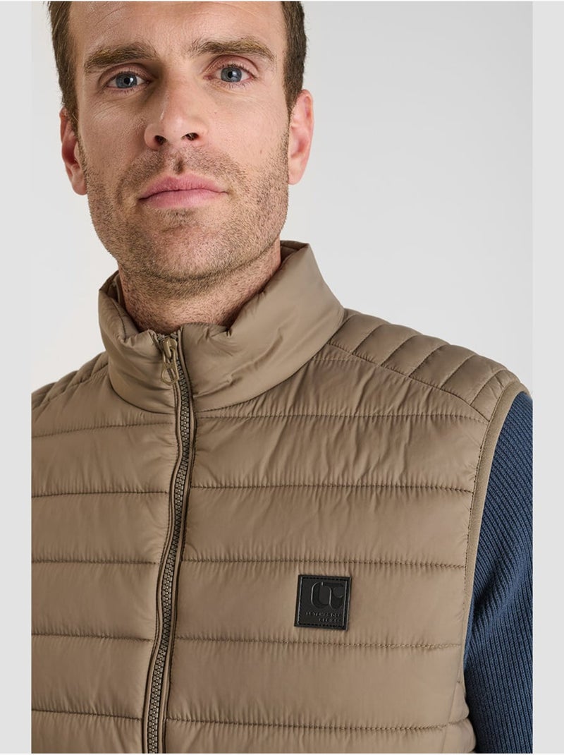 Piumino smanicato OCROZ Marrone - Kiabi