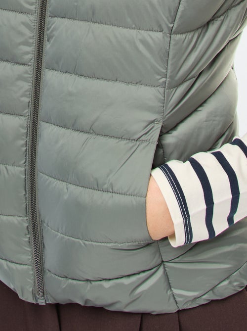 Piumino smanicato trapuntato idrorepellente - Kiabi