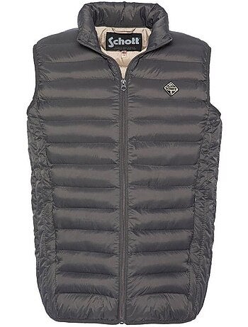 Piumino Smanicato Uomo Schott Land