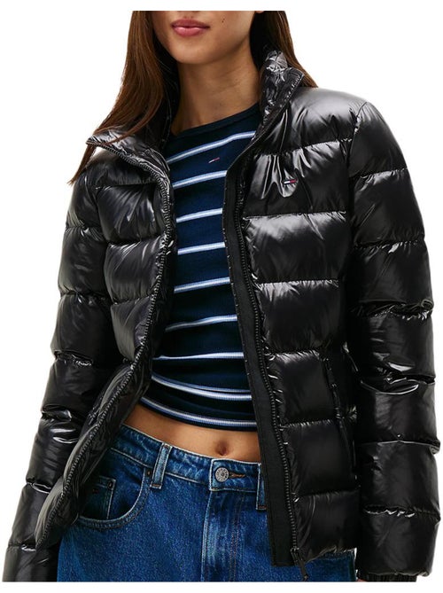 Piumino Tommy Jeans da Donna con Zip e Stampa - Kiabi