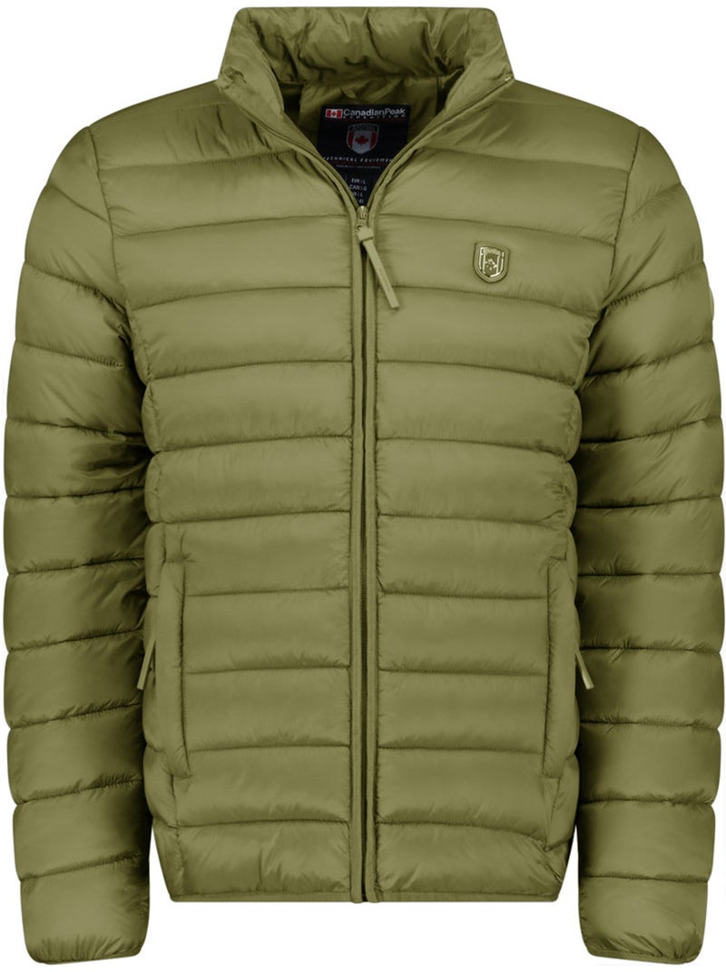 Piumino trapuntato amitaleak – canadian peak Verde oliva - Kiabi