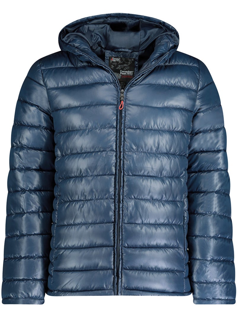 Piumino trapuntato con cappuccio calendreak – canadian peak Blu marino - Kiabi