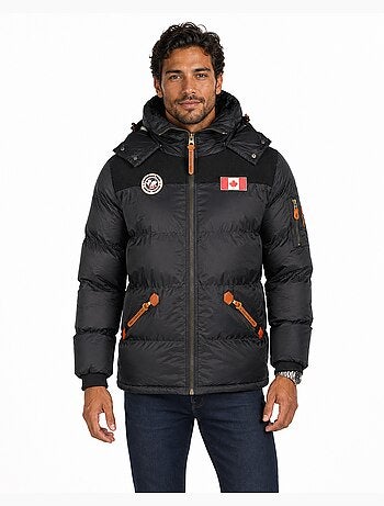 Piumino trapuntato con cappuccio celieak – canadian peak