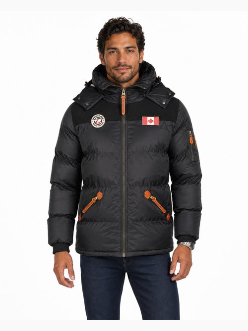 Piumino trapuntato con cappuccio celieak – canadian peak - Kiabi Piumino trapuntato con cappuccio celieak – canadian peak - Kiabi