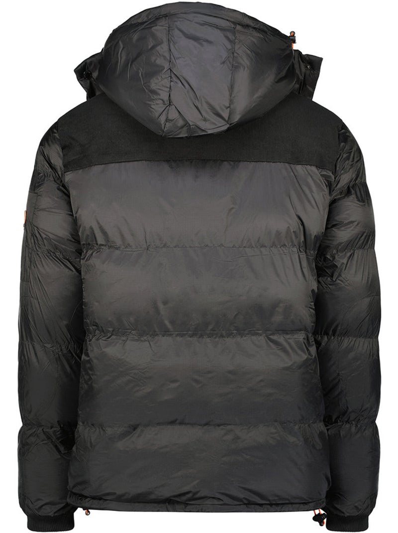 Piumino trapuntato con cappuccio celieak – canadian peak Nero - Kiabi