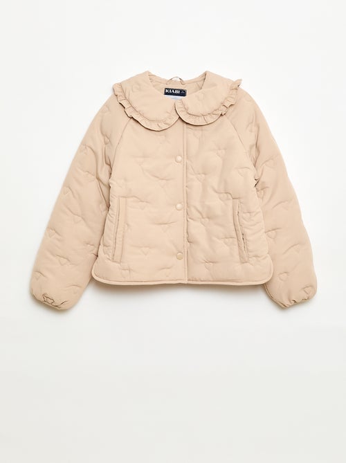 Piumino trapuntato con colletto Claudine - Kiabi