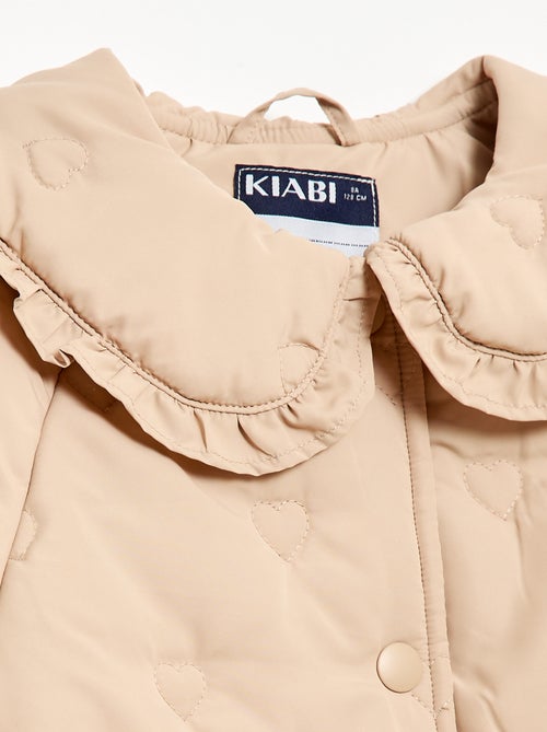 Piumino trapuntato con colletto Claudine - Kiabi