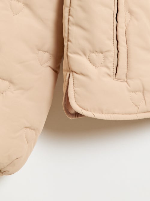 Piumino trapuntato con colletto Claudine - Kiabi