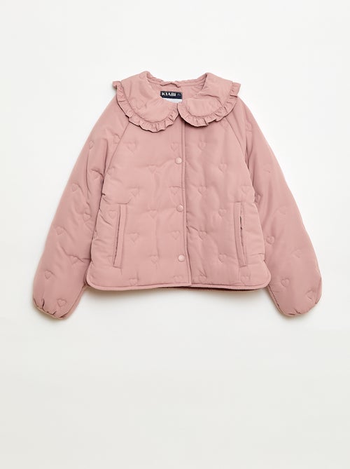 Piumino trapuntato con colletto Claudine - Kiabi