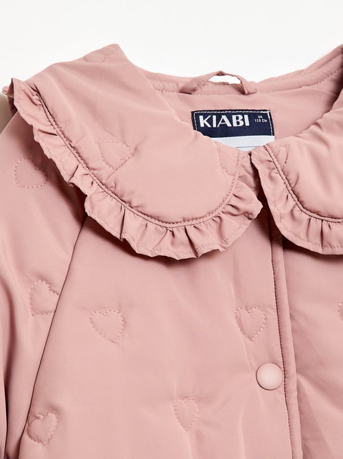 Piumino trapuntato con colletto Claudine - Kiabi