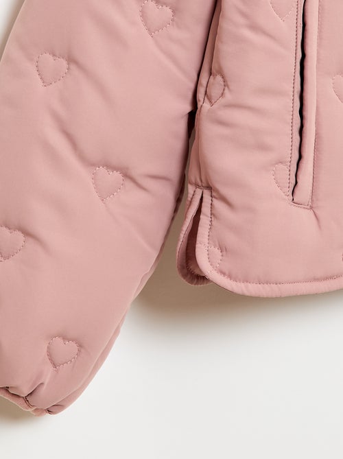 Piumino trapuntato con colletto Claudine - Kiabi