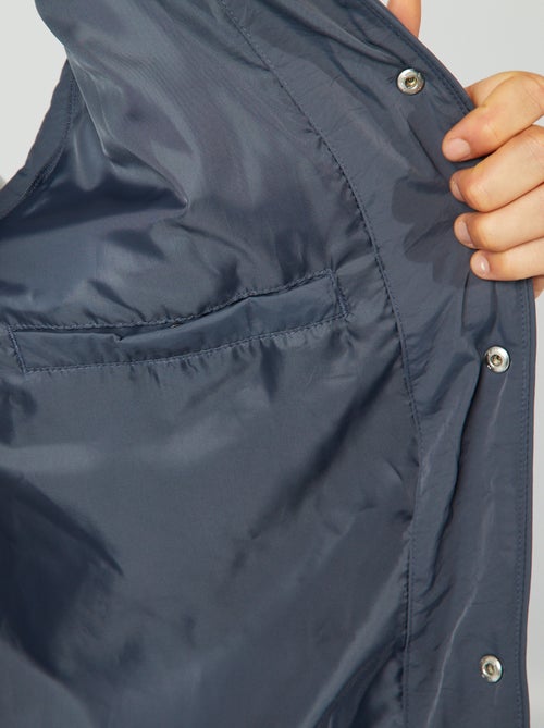 Piumino trapuntato con maniche staccabili - Kiabi