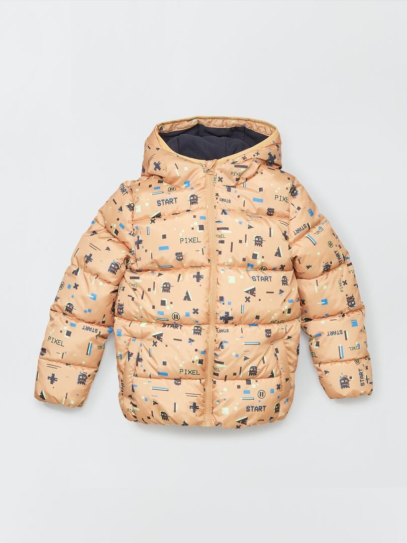 iDo piumino trapuntato lucido neonata beige main image 0
