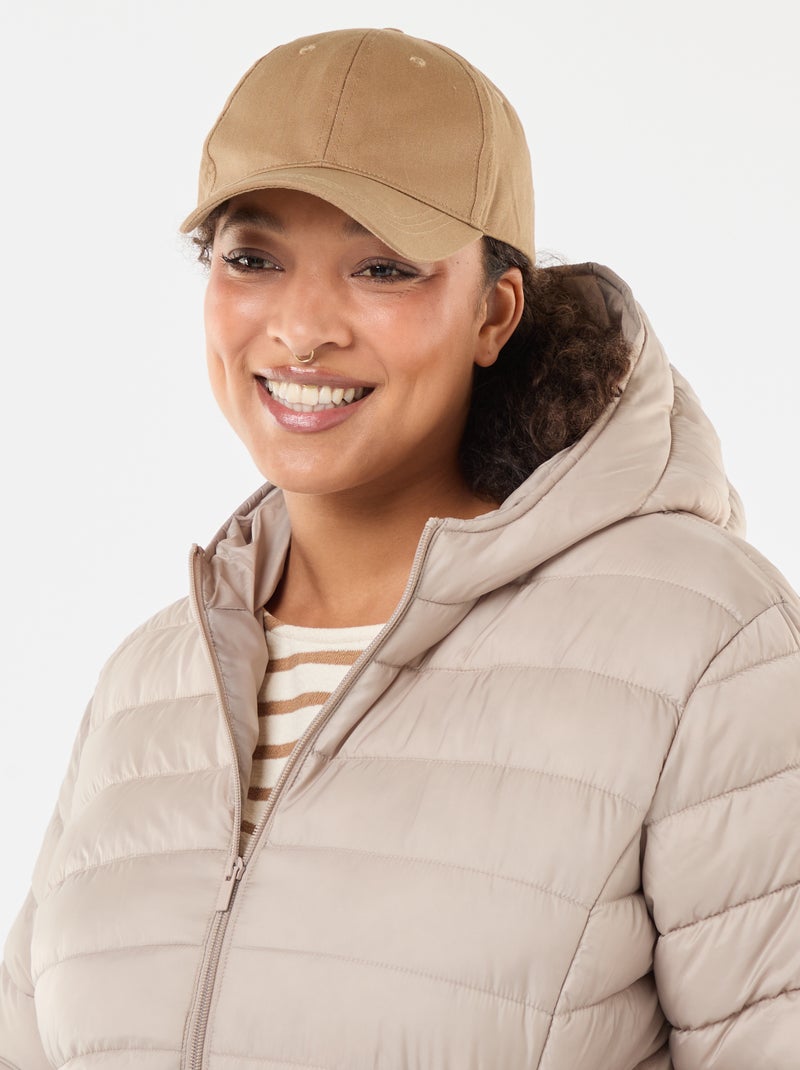 Piumino trapuntato impermeabile Beige - Kiabi