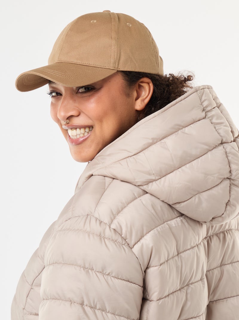 Piumino trapuntato impermeabile Beige - Kiabi