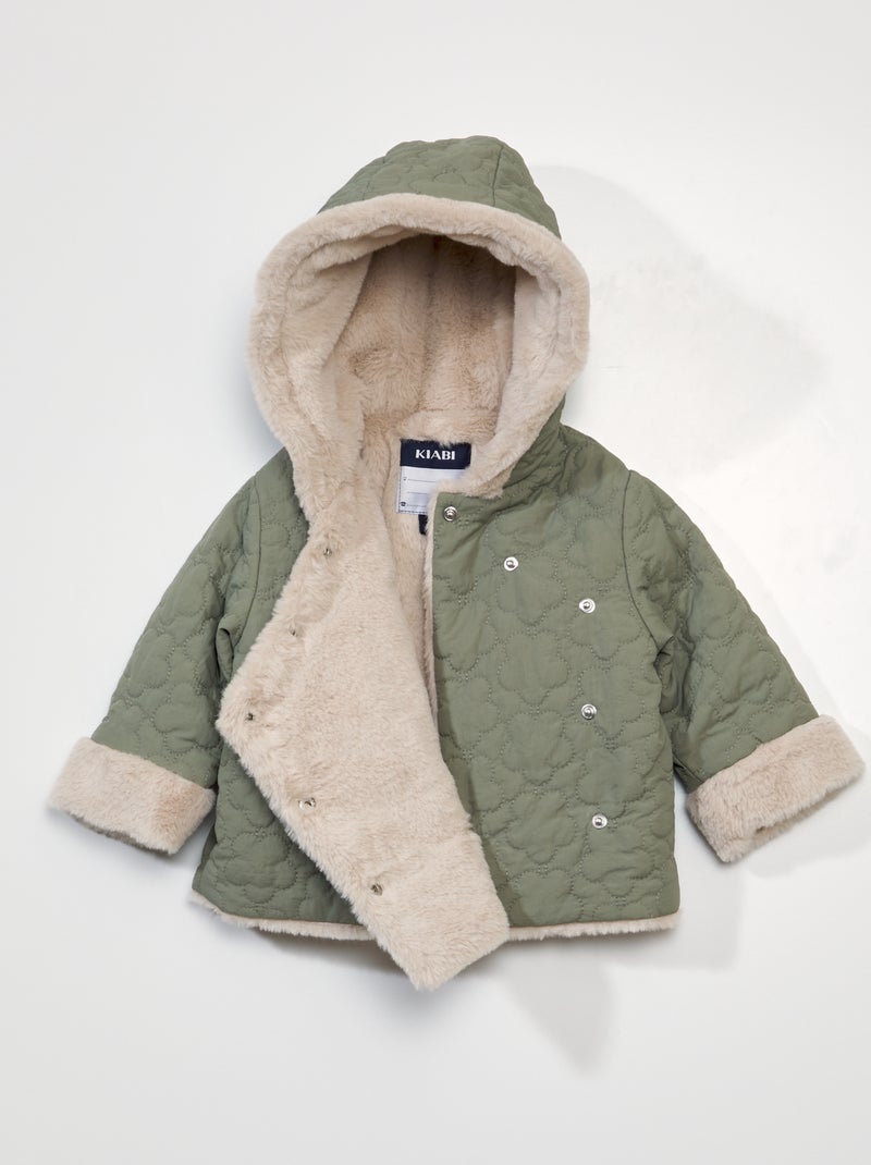 Giacca In Finta Pelliccia E.s.roughtough Blu Notte | Strauss - Foto 11