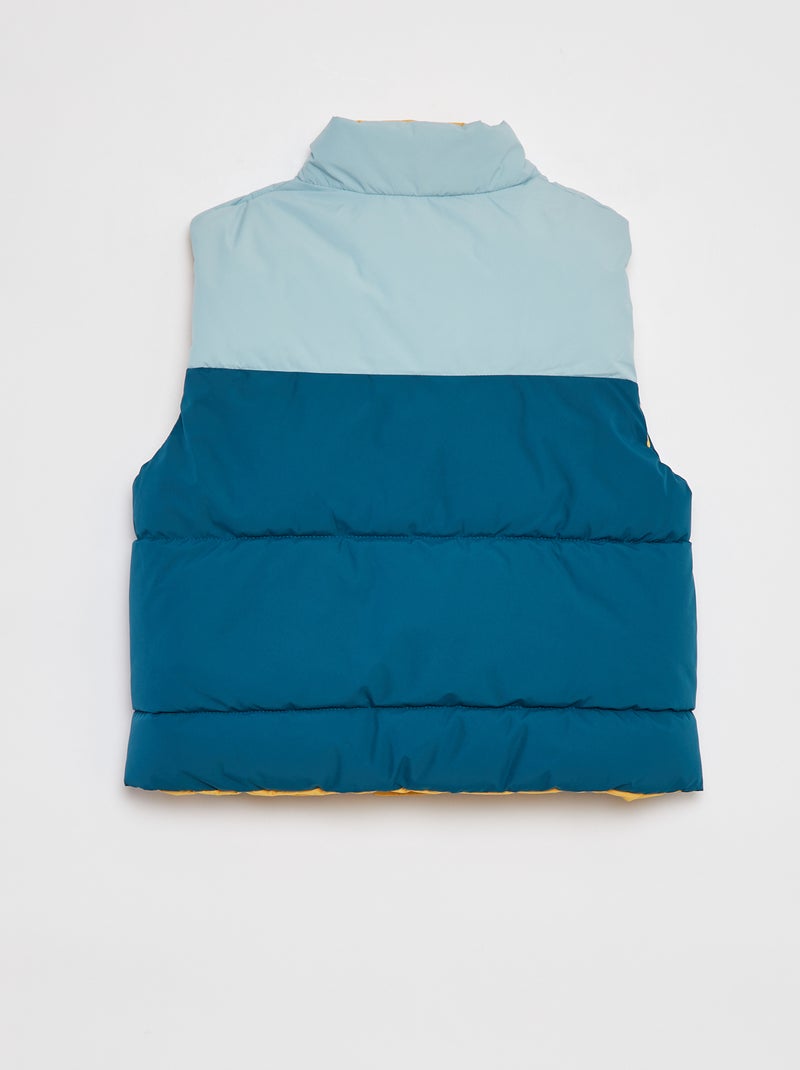 Piumino trapuntato senza maniche BLU - Kiabi