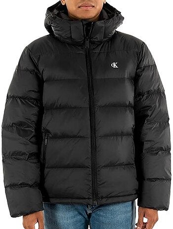 Piumino Uomo Calvin Klein Jeans con Zip in Nylon