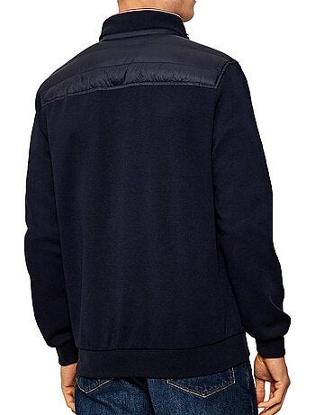 Piumino uomo tommy hilfiger con mix materiali