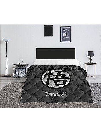 Piumone Bambino Dragon Ball Trapuntato Stampato Reversibile per Letto 2 posti, LOGO