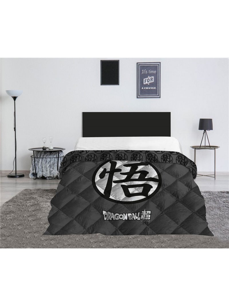 Piumone Bambino Dragon Ball Trapuntato Stampato Reversibile per Letto 2 posti, LOGO Multicolore - Kiabi