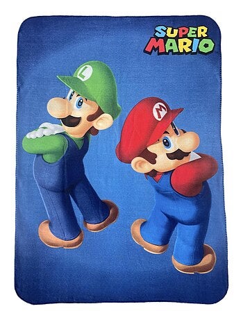 Plaid Bambino Mario e Luigi