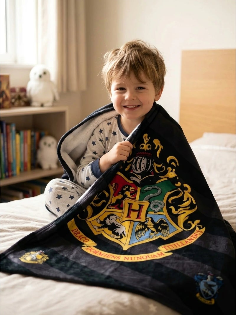 Plaid bambino pile harry potter warner bros Nero - Kiabi
