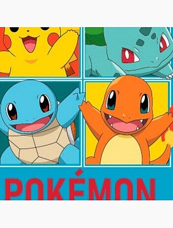 Plaid Bambino Pokémon Starters e Pikachu