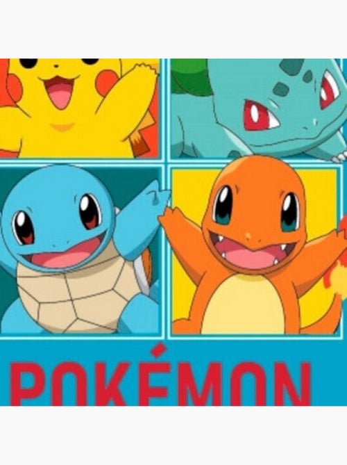 Plaid Bambino Pokémon Starters e Pikachu - Kiabi