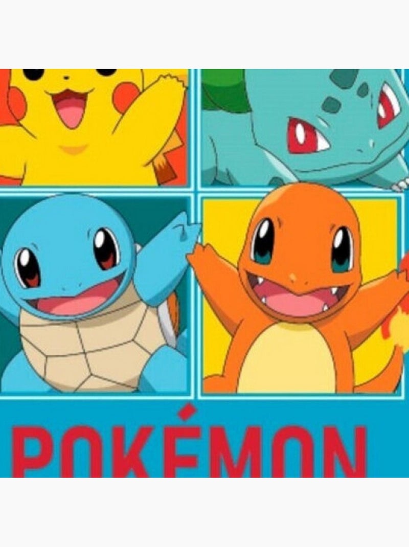 Plaid Bambino Pokémon Starters e Pikachu Blu - Kiabi