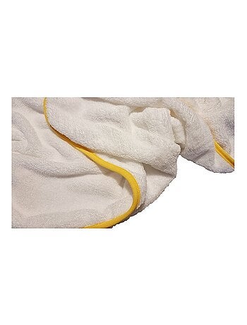 Plaid bianco tinta unita per neonato