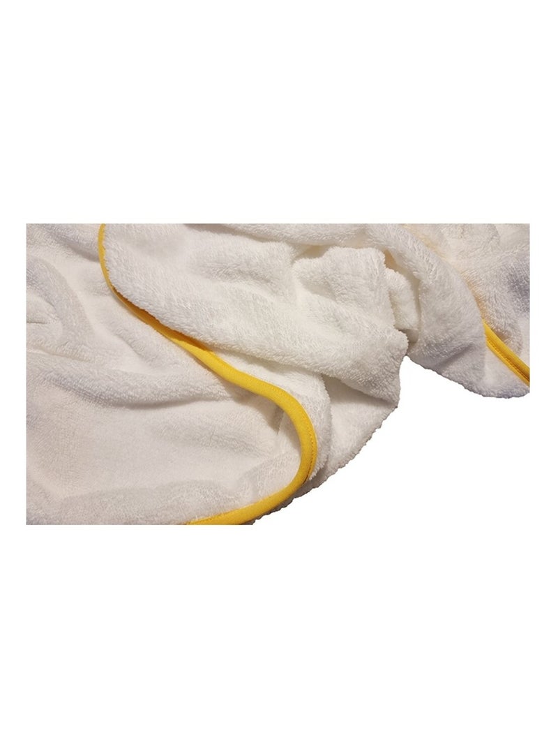 Plaid bianco tinta unita per neonato Giallo - Kiabi