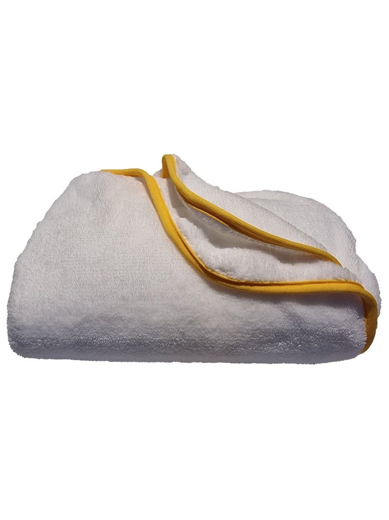 Plaid bianco tinta unita per neonato Giallo - Kiabi