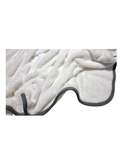 Plaid bianco tinta unita per neonato - Kiabi