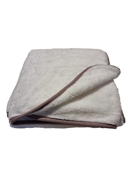 Plaid bianco tinta unita per neonato - Kiabi