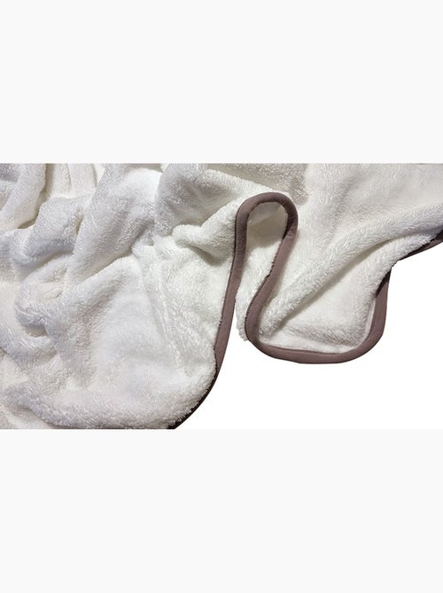 Plaid bianco tinta unita per neonato - Kiabi