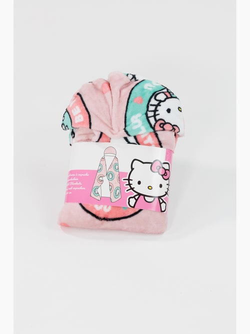 Plaid con Cappuccio Flanella Hello Kitty Club 120x150cm – Morbido e Caldo – Licenza Ufficiale - Kiabi Plaid con Cappuccio Flanella Hello Kitty Club 120x150cm – Morbido e Caldo – Licenza Ufficiale - Kiabi
