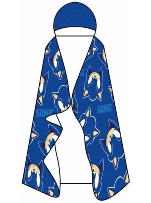 Plaid con Cappuccio Flanella Sonic the Hedgehog 120x150cm – Morbido e Caldo – Licenza Ufficiale SEGA - Kiabi Plaid con Cappuccio Flanella Sonic the Hedgehog 120x150cm – Morbido e Caldo – Licenza Ufficiale SEGA - Kiabi
