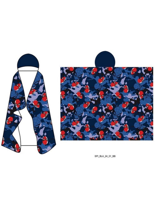 Plaid con Cappuccio Flanella Spider-Man Marvel 120x150cm – All-Over Camo – Licenza Ufficiale Marvel - Kiabi Plaid con Cappuccio Flanella Spider-Man Marvel 120x150cm – All-Over Camo – Licenza Ufficiale Marvel - Kiabi