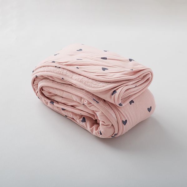 Plaid Con Cuori Neonata Rosa Kiabi 5 00